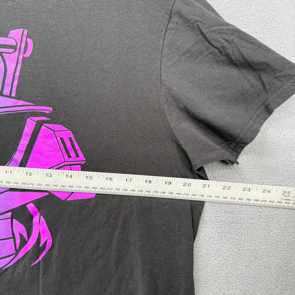 Fortnite T-Shirt DJ Yonder Llama Graphic Mens Large Black Neon Gradient 2019 LG - Picture 5 of 7